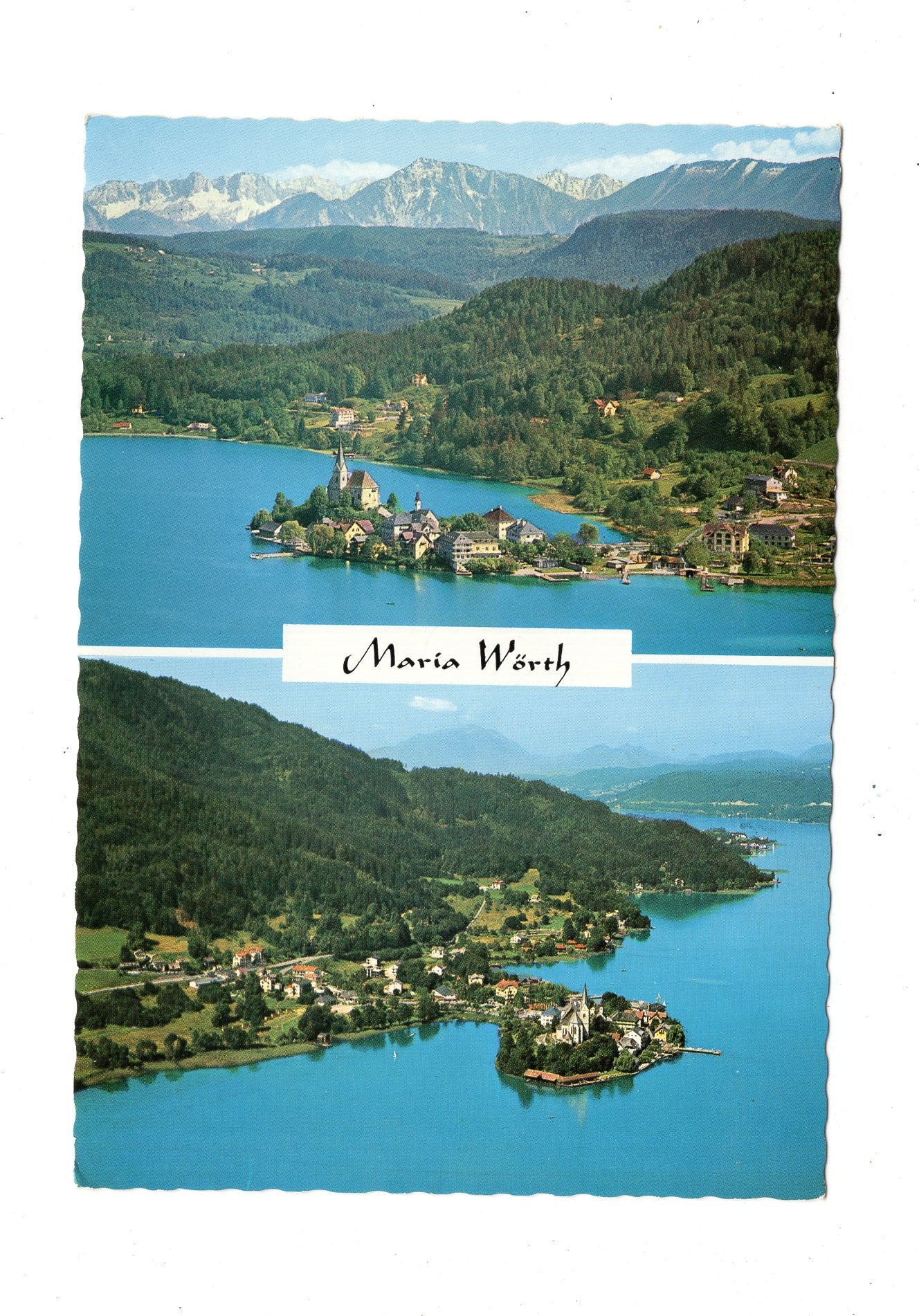 Ansichtskarte Maria Wörth am Wörthersee / Kärnten / Österreich