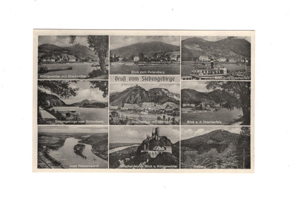 Ansichtskarte Gruß vom Siebengebirge