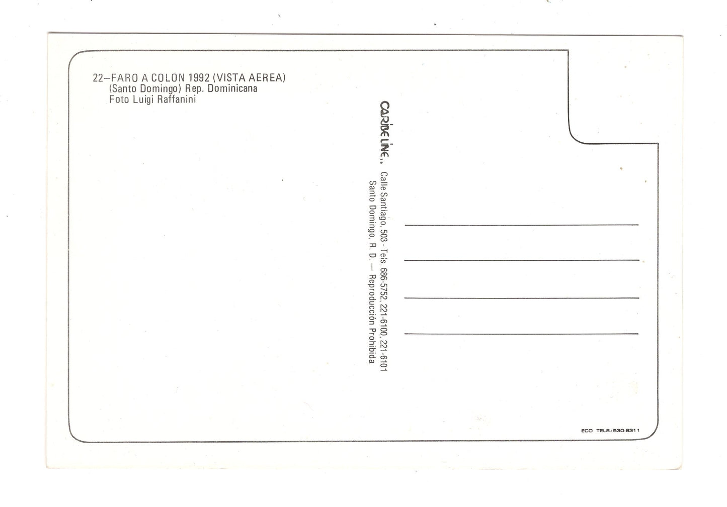 Ansichtskarte Faro a Colon / Santo Domingo / Dominikanische Republik