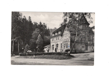 Ansichtskarte Waldschlösschen Bremkertal bei Göttingen