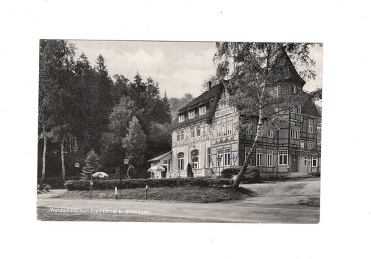 Ansichtskarte Waldschlösschen Bremkertal bei Göttingen