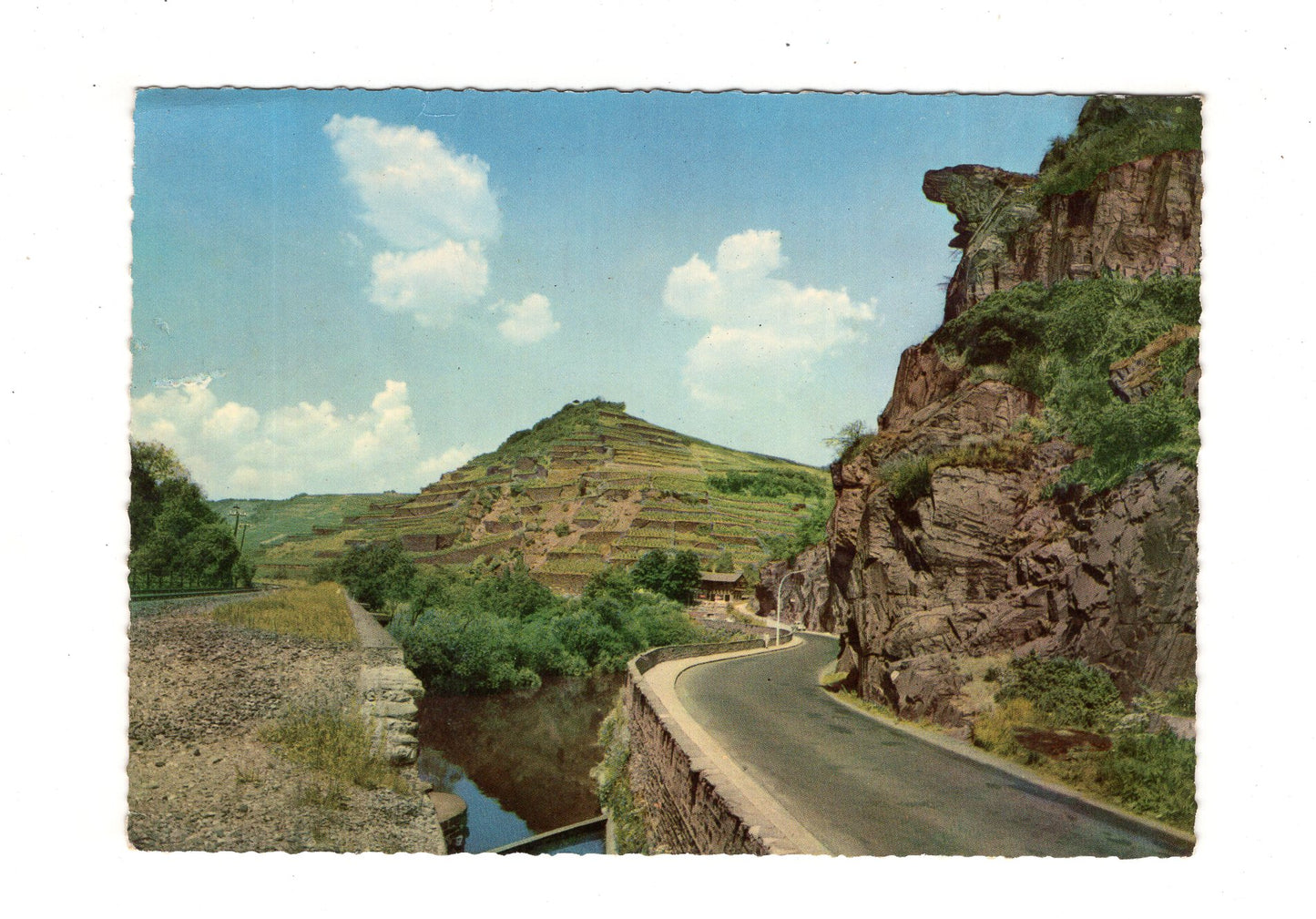 Ansichtskarte Ahrtal mit Bunte Kuh