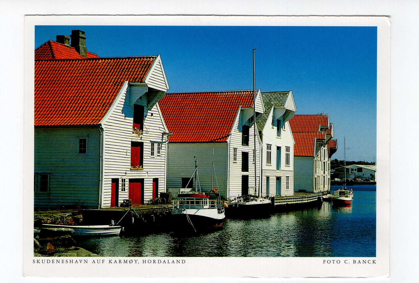 Ansichtskarte Sudeneshavn auf Karmoy / Norwegen