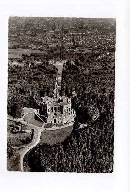 Ansichtskarte Kassel-Wilhelmshöhe / Blick auf Herkules und Schloss