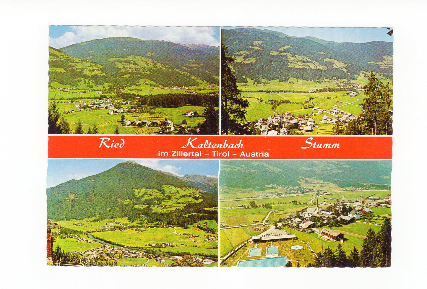 Ansichtskarte Kaltenbach - Stumm / Zillertal / Tirol / Österreich