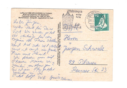 Ansichtskarte Melsungen im Fuldatal / I1-59