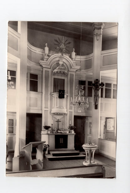 Ansichtskarte Seiffen / Erzgebirge / Kirche