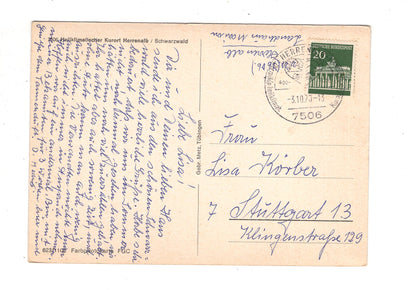 Ansichtskarte Bad Herrenalb / Schwarzwald / K1-47