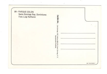 Ansichtskarte Parque Colon / Santo Domingo / Dominikanische Republik