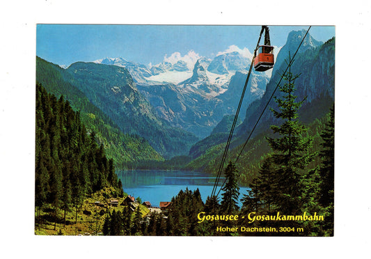 Ansichtskarte Gosausee / Gosaukammbahn / Hoher Dachstein / Österreich