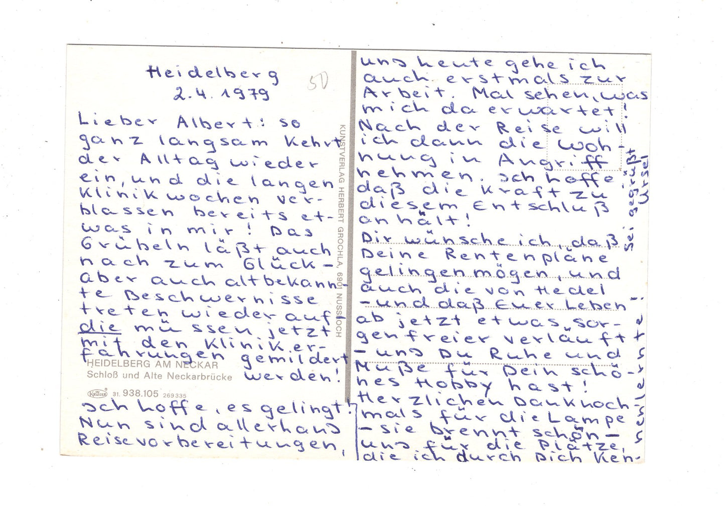 Ansichtskarte Heidelberg / Schloss und Alte Neckarbrücke / M1-52