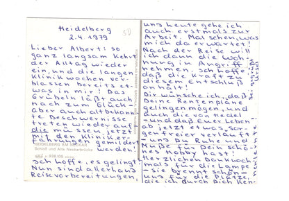 Ansichtskarte Heidelberg / Schloss und Alte Neckarbrücke / M1-52