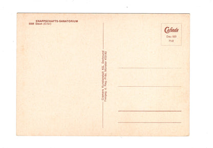 Ansichtskarte Knappschafts-Sanatorium / Daun / Eifel / H1-60