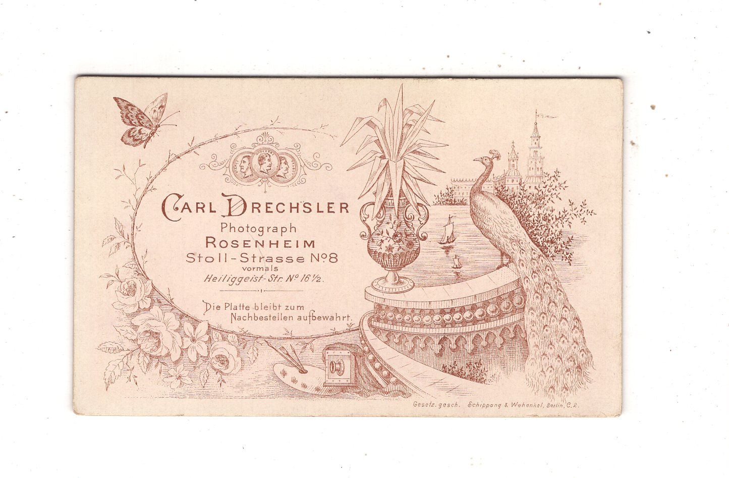 Fotografie Feine Dame - Rosenheim 1890er