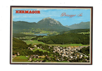 Ansichtskarte Hermagor mit Pressegger See / Kärnten / Österreich
