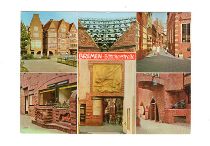 Ansichtskarte Bremen / Böttcherstraße