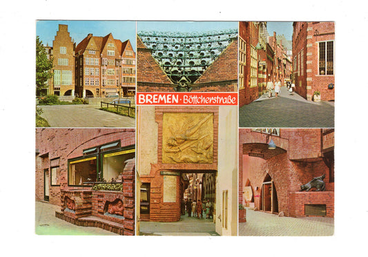 Ansichtskarte Bremen / Böttcherstraße
