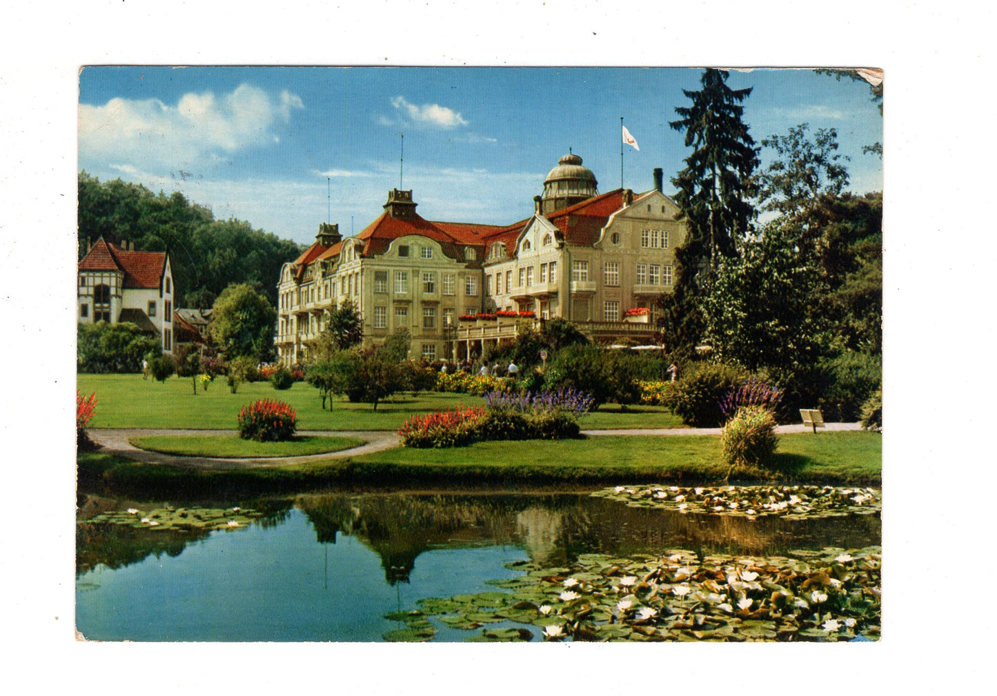 Ansichtskarte Bad Salzschlirf / Badehof / J1-55