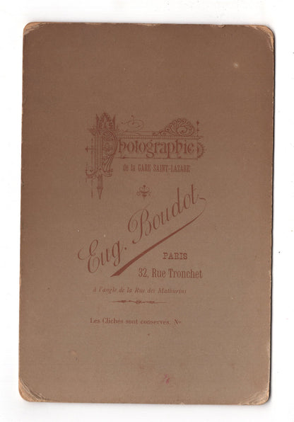 Fotografie Feiner Herr - Paris um 1890 / CAB W-33