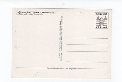 Ansichtskarte Lauterbach / Oberhessen / Schloss Eisenbach +++