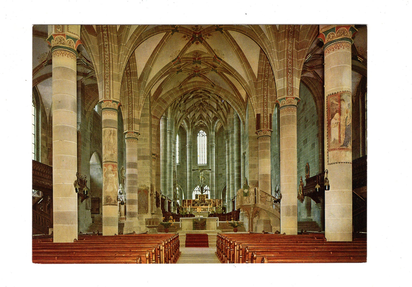 Ansichtskarte Schwäbisch Hall / St. Michaelskirche / H1-60