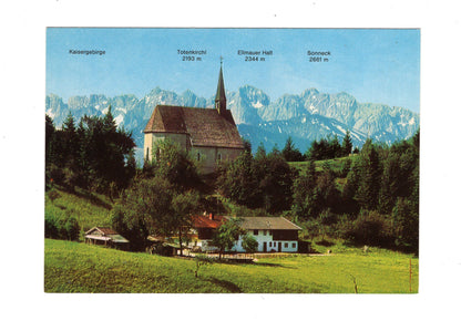 Ansichtskarte Streichenkapelle bei Schleching im Achental / Bayerische Alpen