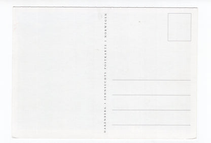 Ansichtskarte Obstbaumblüte am Hardangerfjord / Norwegen