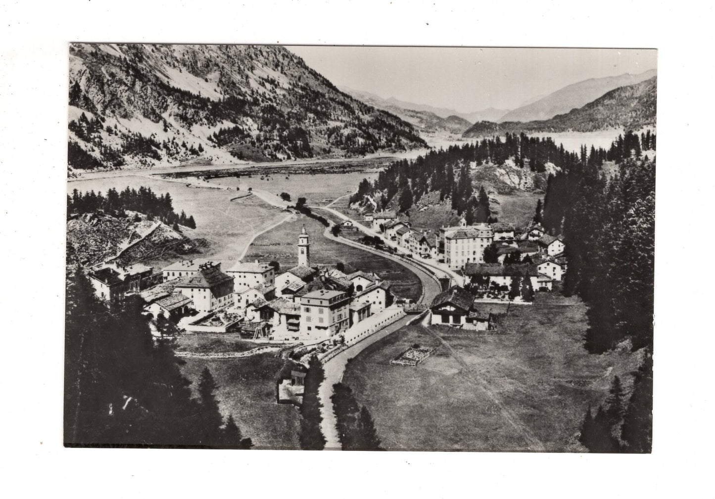 Ansichtskarte Sils-Maria anno 1888 / Oberengadin / Schweiz