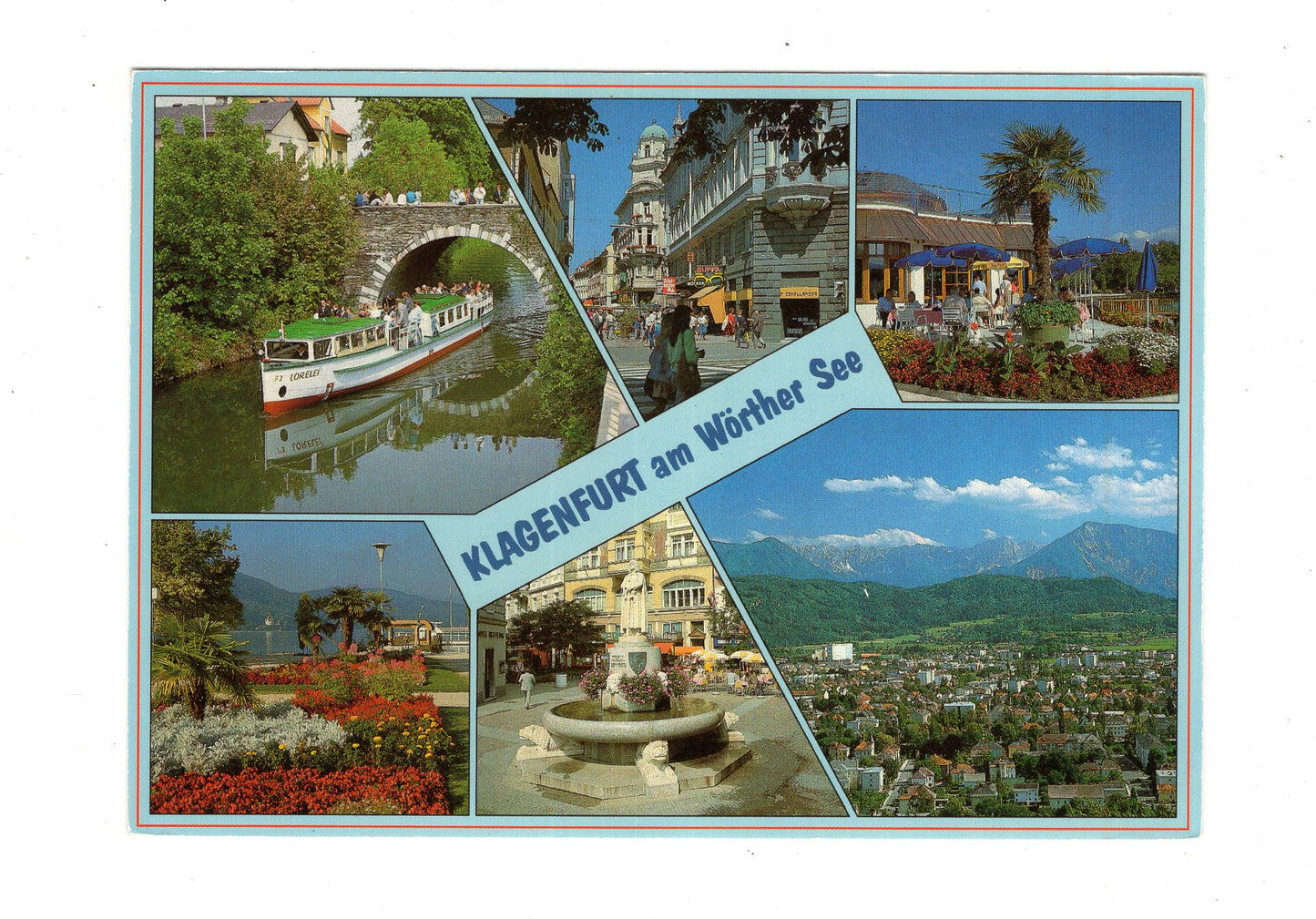 Ansichtskarte Klagenfurt am Wörthersee / Kärnten / Österreich