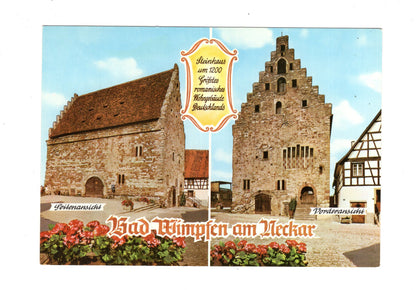 Ansichtskarte Bad Wimpfen am Neckar / Steinhaus