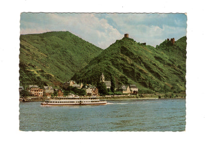 Ansichtskarte Bornhofen am Rhein und die Feindlichen Brüder