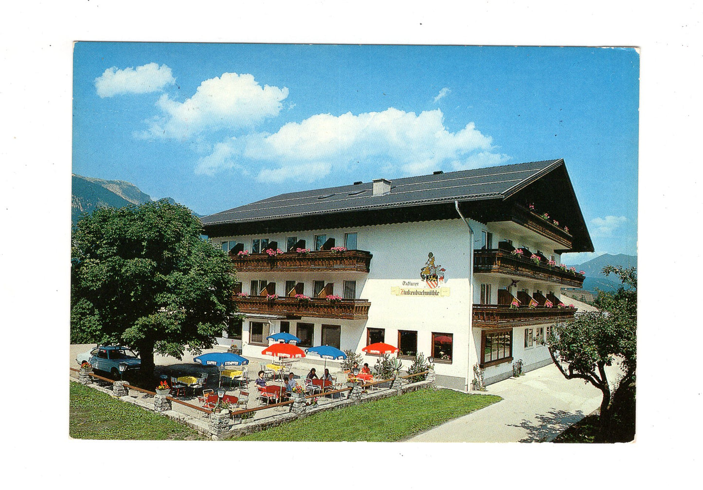 Ansichtskarte Gasthof Pension Zinkenbachmühle / Zinkenbach am Wolfgangsee / Österreich