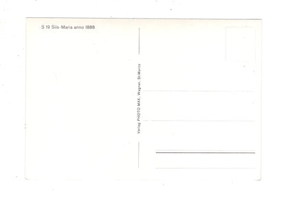 Ansichtskarte Sils-Maria anno 1888 / Oberengadin / Schweiz