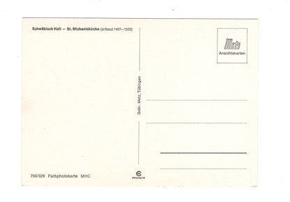Ansichtskarte Schwäbisch Hall / St. Michaelskirche / H1-60