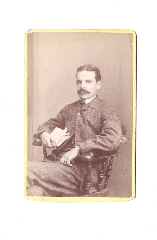 Fotografie Feiner Herr - Newport 1880er