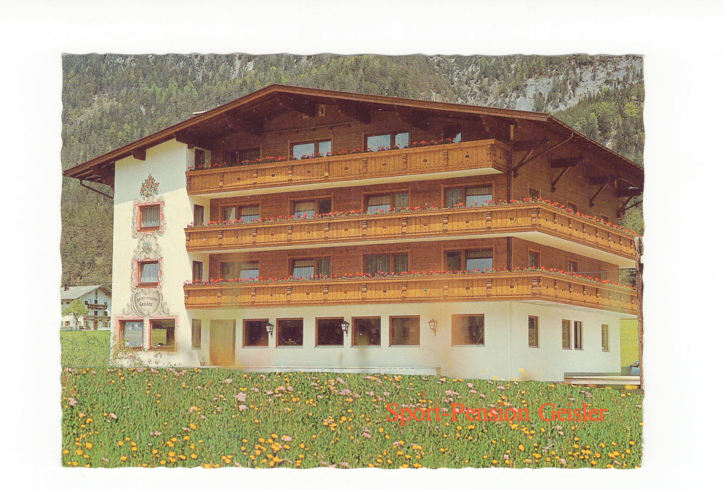 Ansichtskarte Pension Gasthof Geisler / Achenkirch / Tirol / Österreich