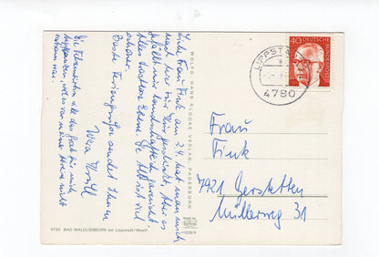 Ansichtskarte Bad Waldliesborn / Kurmittelhaus +++