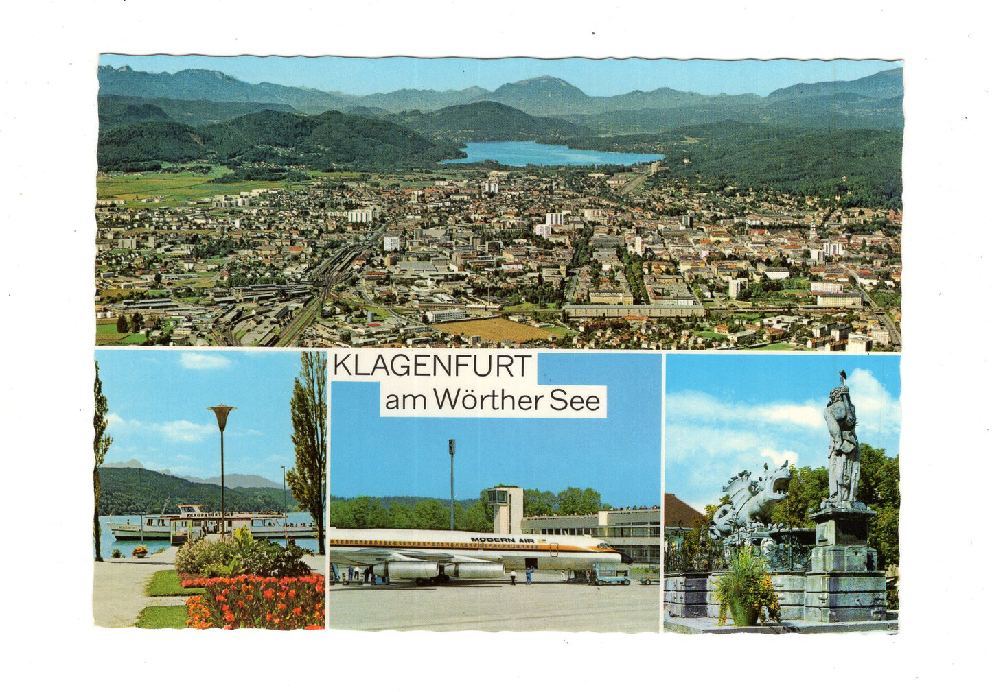 Ansichtskarte Klagenfurt am Wörthersee / Kärnten / Österreich