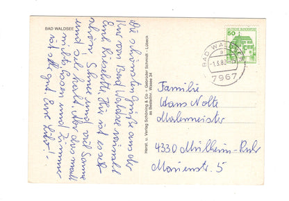 Ansichtskarte Bad Waldsee / Oberschwaben