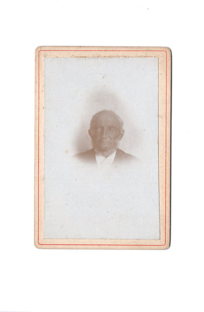 Fotografie Herrenportrait - unbekannter Ort 1890er