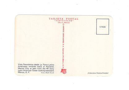 Ansichtskarte Mexico City / Panorama / Mexiko