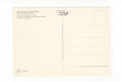 Ansichtskarte Pension Gasthof Geisler / Achenkirch / Tirol / Österreich