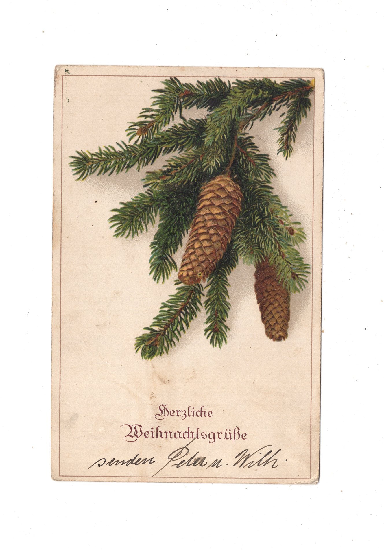 Ansichtskarte Feiertage / Frohe Weihnachten / K1-66