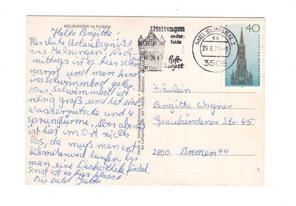 Ansichtskarte Melsungen im Fuldatal / I1-59