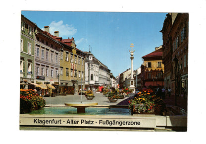 Ansichtskarte Klagenfurt / Alter Platz / Kärnten / Österreich