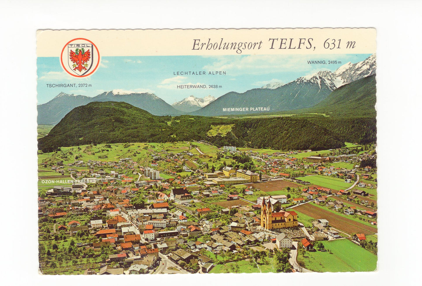 Ansichtskarte Telfs im Oberinntal / Tirol / Österreich