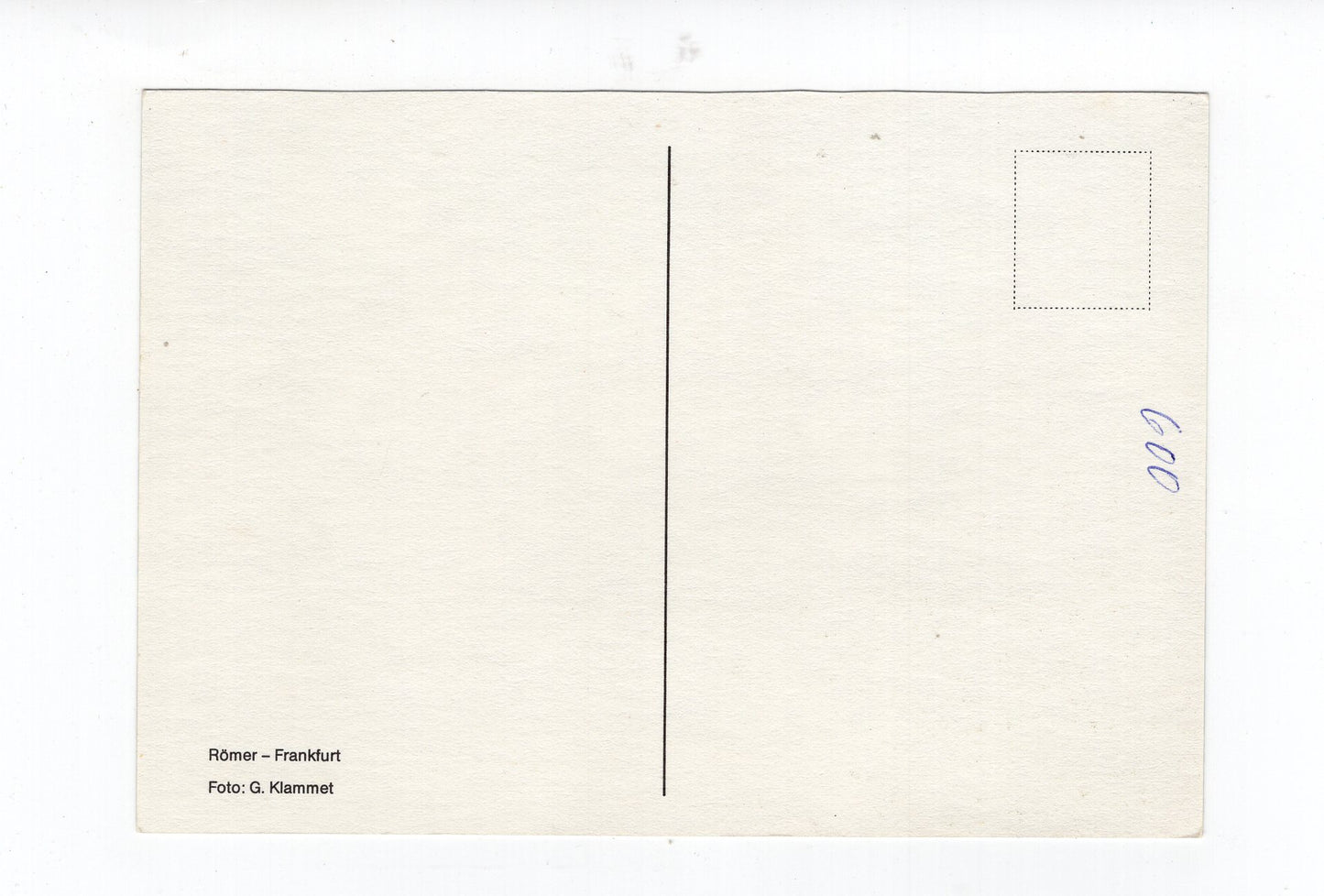 Ansichtskarte Frankfurt am Main / Römer