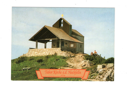 Ansichtskarte Tabor Kirche auf dem Hochfelln / Bayerische Alpen