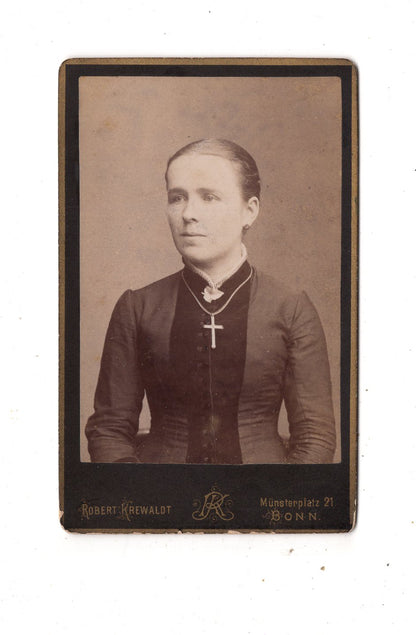 Fotografie Damenportrait - Bonn um 1880