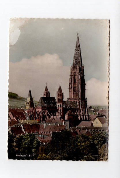 Ansichtskarte Freiburg im Breisgau